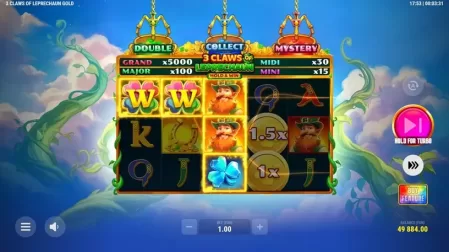 3 Claws of Leprechaun Gold Hold&Win slot screenshot 4