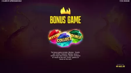 3 Claws of Leprechaun Gold Hold&Win slot screenshot 2