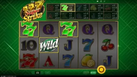 777 Super Strike slot screenshot 4