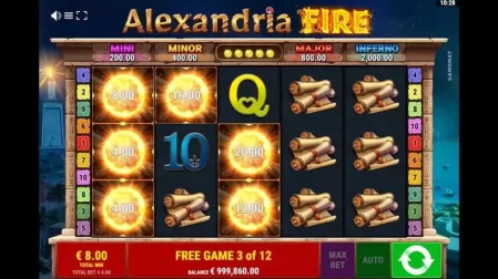 Alexandria Fire slot screenshot 6