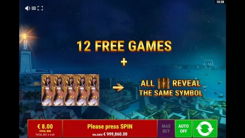 Alexandria Fire slot screenshot 5