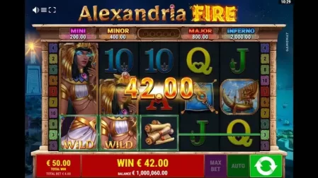 Alexandria Fire slot screenshot 8
