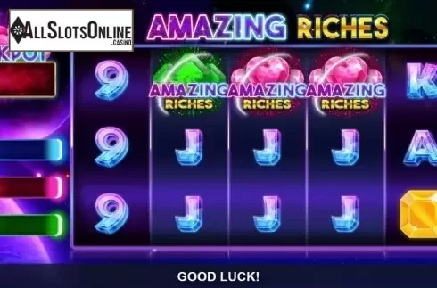 Reel Screen. Amazing Riches from Pariplay