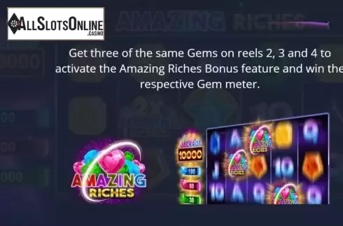 Features 2. Amazing Riches from Pariplay