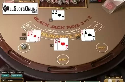 Game Screen 3. American Blackjack (Nucleus Gaming) from Nucleus Gaming