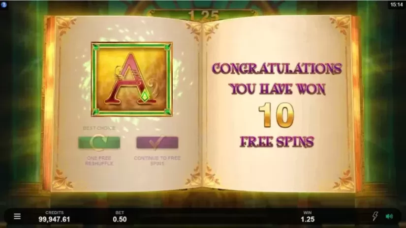 Book of Oz Lock ‘N Spin slot screenshot 3