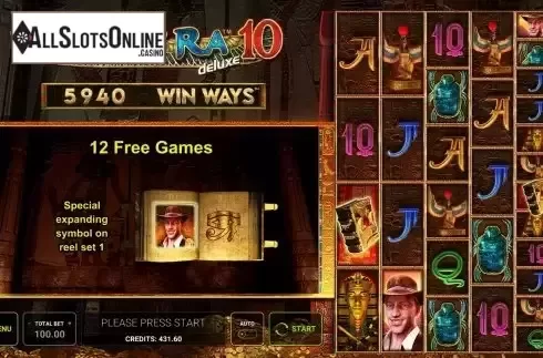 Free Spins Win Screen 2