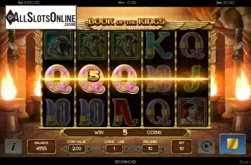 Win Screen 3. Book of the Kings from Spearhead Studios