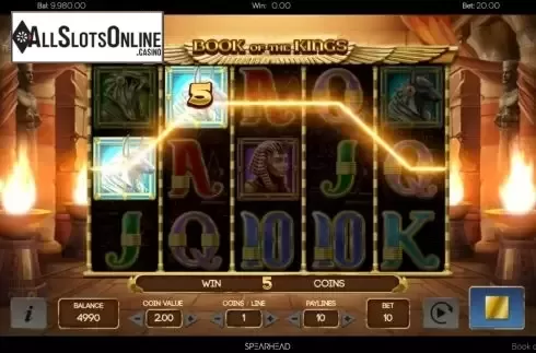 Win Screen 1. Book of the Kings from Spearhead Studios