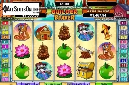 Reel Screen. Builder Beaver from RTG