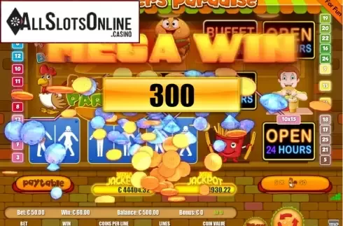 Screen4. Burgers Paradise from Portomaso Gaming