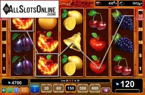 Screen7. Caramel Hot from EGT
