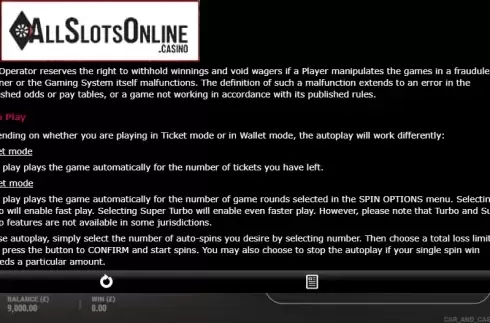 Game rules 3. Car & Cash - Lamborghini from gamevy