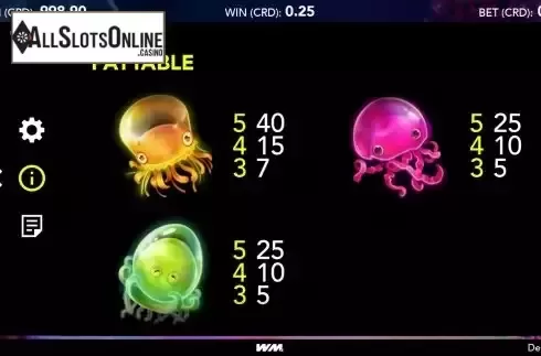 Paytable screen 2