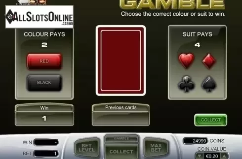 Game Screen. Deuces Wild (NetEnt) from NetEnt