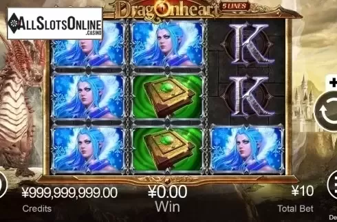 Reel Screen. Dragon Heart from CQ9Gaming