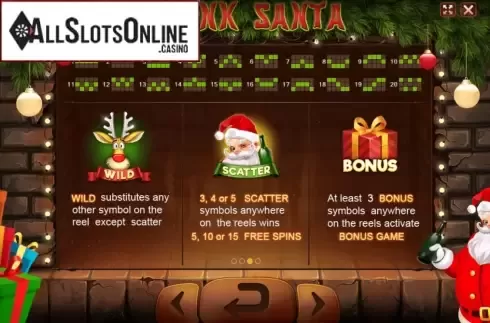 Features. Drunk Santa from Charismatic