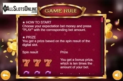 Info 1. Exciting Slot from MGA