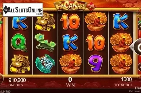 Game screen