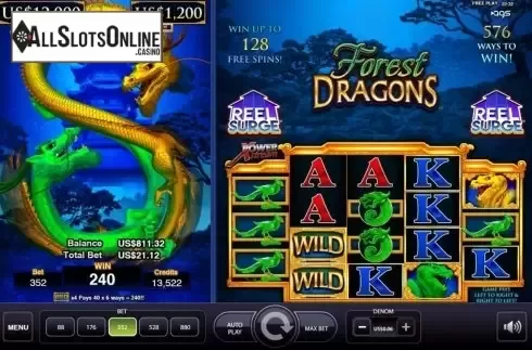 Win Screen 2. Forest Dragons from AGS