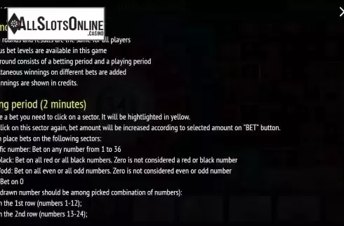 Rules Screen 3