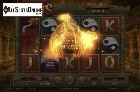 Screen8. Four Divine Beasts from Habanero