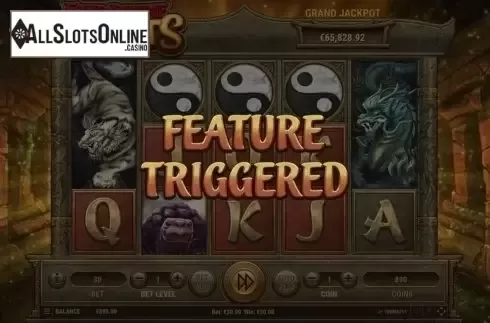 Screen9. Four Divine Beasts from Habanero