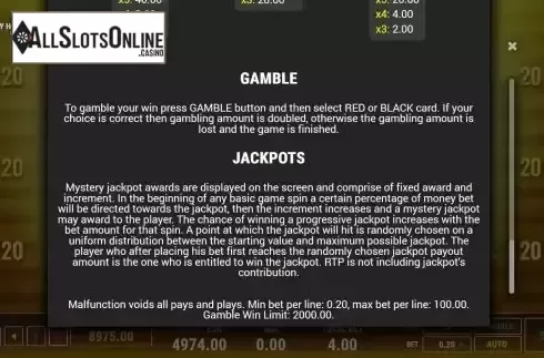 Risk game feature screen