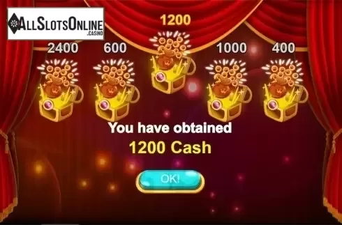 Win screen. Full Moon Festival from Triple Profits Games