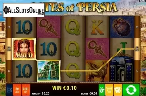 Screen4. Gates of Persia from Bally Wulff