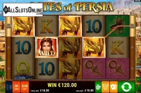 Screen7. Gates of Persia from Bally Wulff