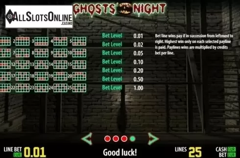 Winlines. Ghosts' Night HD from World Match