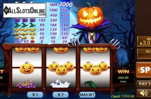Game workflow 2. Halloween (PlayStar) from PlayStar