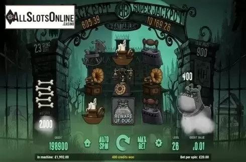 Free spins screen 2. Haunted House (Magnet) from Magnet Gaming