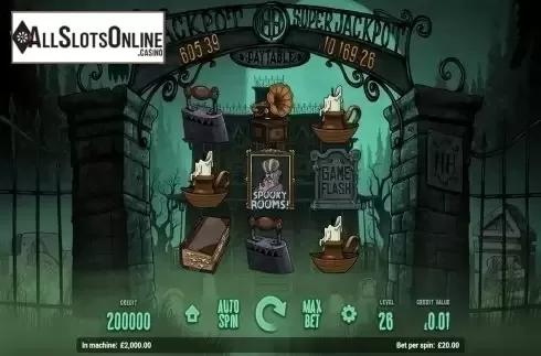 Reels screen. Haunted House (Magnet) from Magnet Gaming