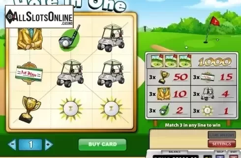 Screen 1. Hole in One (Play'n Go) from Play'n Go