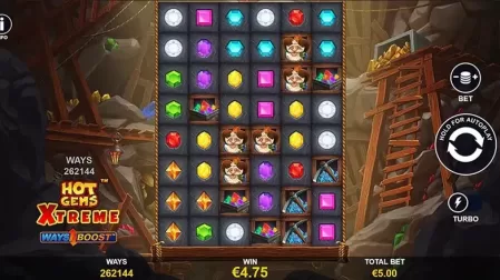 Hot Gems Extreme slot screenshot 2