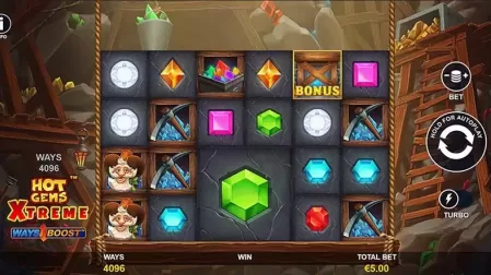 Hot Gems Extreme slot screenshot 3