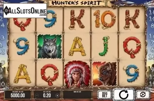 Reel screen. Hunters Spirit from SYNOT