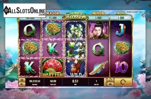 Game workflow 3. Japanese Blossom from Playreels