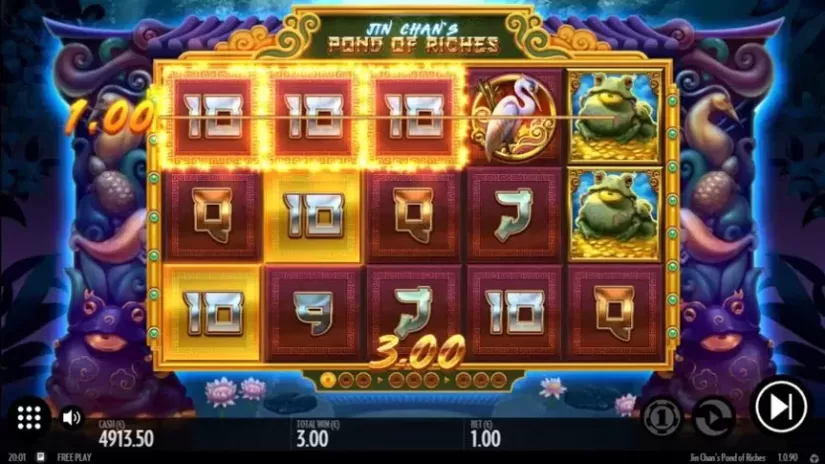 Jin Chan’s Pond of Riches slot screenshot 4