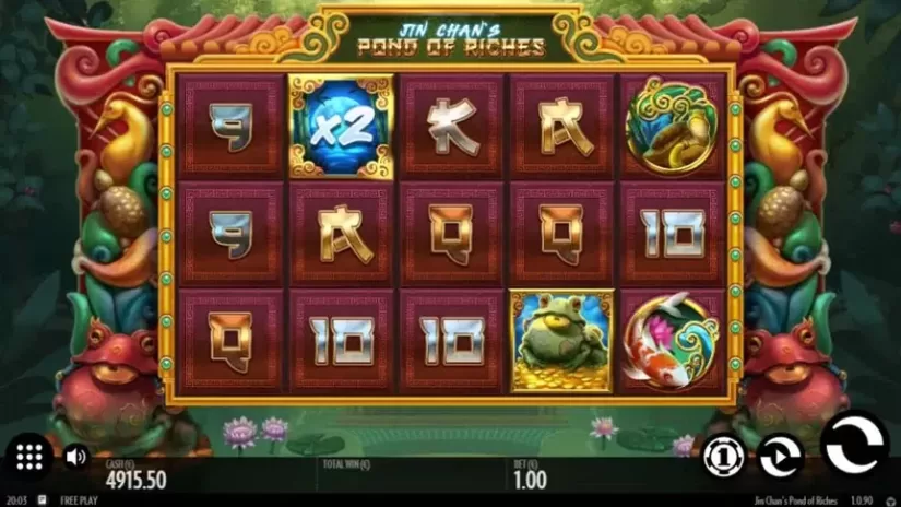 Jin Chan’s Pond of Riches slot screenshot 1