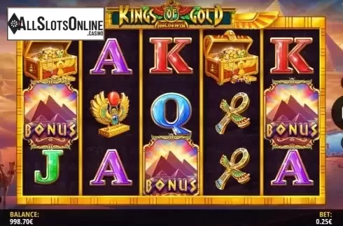 Scatter Symbols. Kings of Gold from iSoftBet