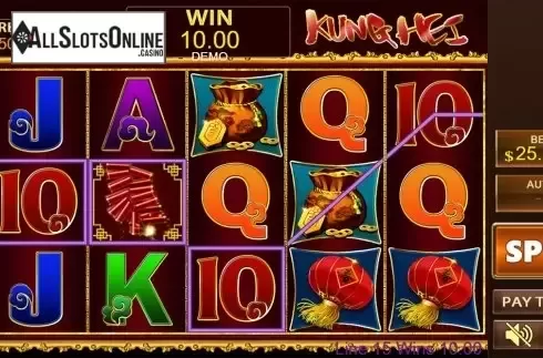 Game workflow 3. Kung Hei from PlayStar