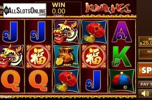 Reels screen. Kung Hei from PlayStar