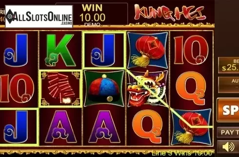 Game workflow 2. Kung Hei from PlayStar