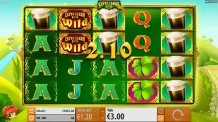 Leprechaun Hills slot screenshot 3