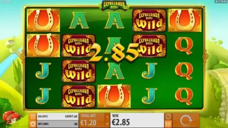 Leprechaun Hills slot screenshot 4