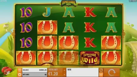 Leprechaun Hills slot screenshot 2
