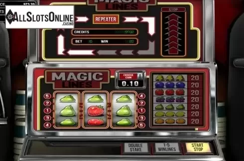 Double Stake. Magic Lines from Betsoft
